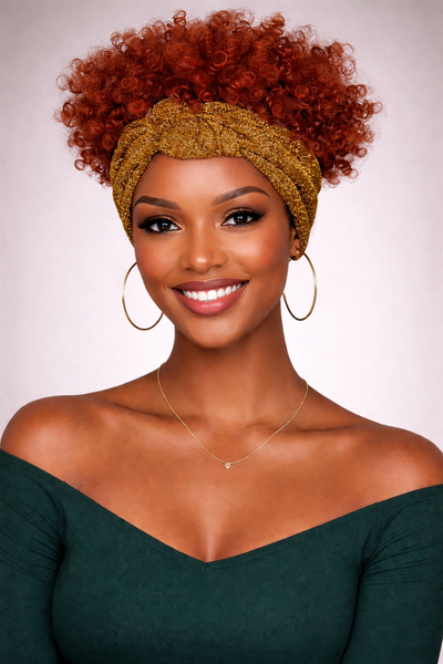 Zuri Kinky Band Wig- Gold Band Collection